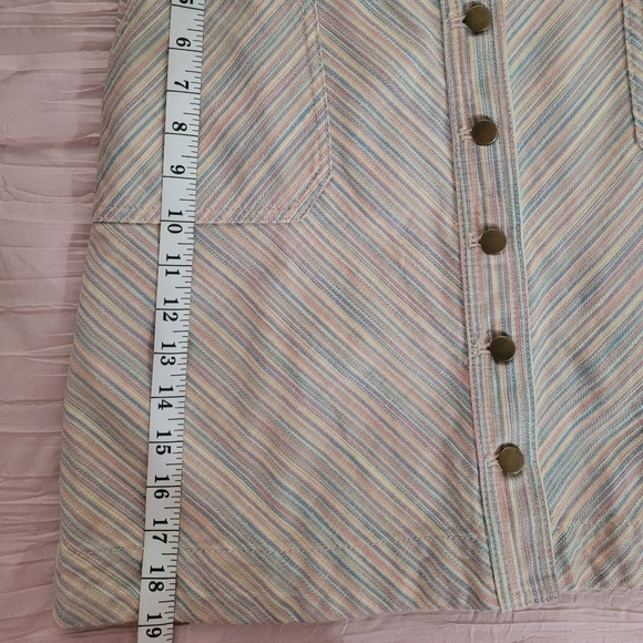 Muted Rainbow Anthropologie Skirt - Picture 7 of 7
